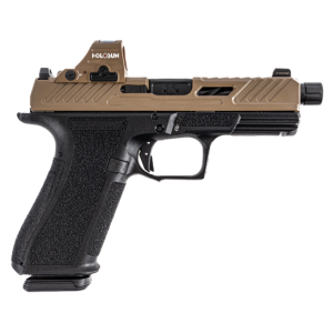 Shadow Systems XR920 9mm Pistol Coyote Tan Elite Slide, BLK Spiral TB w/ Coyote Holosun 507C – SS-3010-C