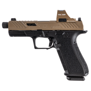 Shadow Systems XR920 9mm Pistol Coyote Tan Elite Slide, BLK Spiral TB w/ Coyote Holosun 507C - SS-3010-C
